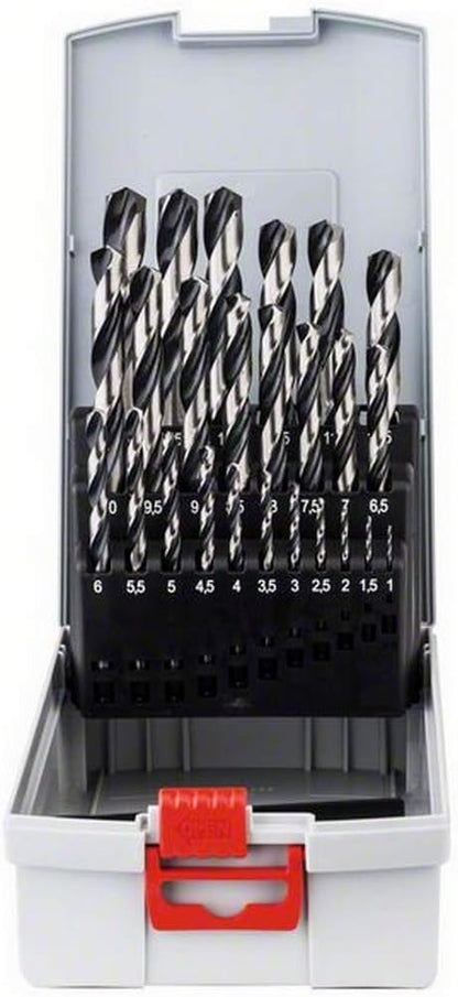 Set 25 Brocas para Metal Bosch HSS PointTeQ (1-13mm)