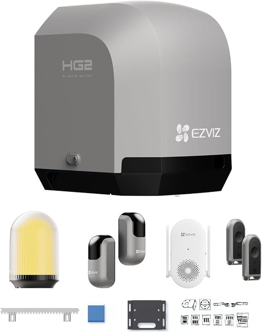 Motor Puertas Correderas Exterior EZVIZ HG2 (Hasta 6m / 400kg)