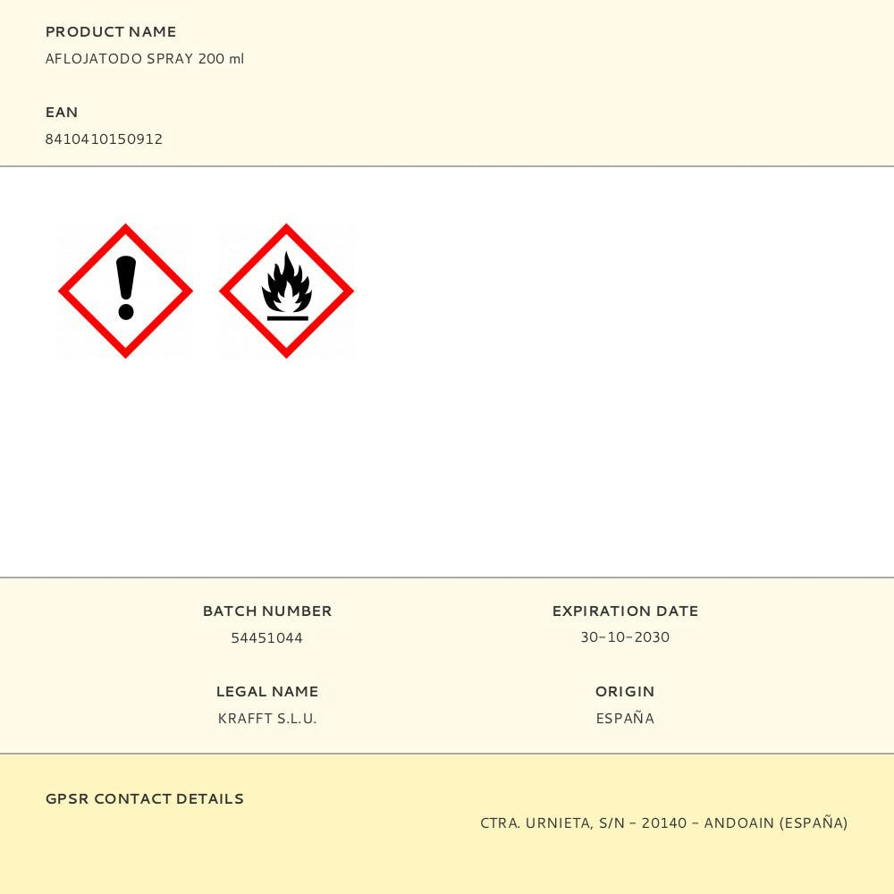 AFLOJATODO SPRAY 200 ml