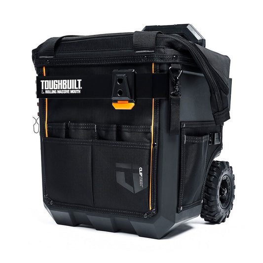BOLSA DE HERRAMIENTAS MASSIVE MOUTH L CON RUEDAS, CON SISTEMA  CLIPTECH, 36,8 x 35,5 x 49,5 cm