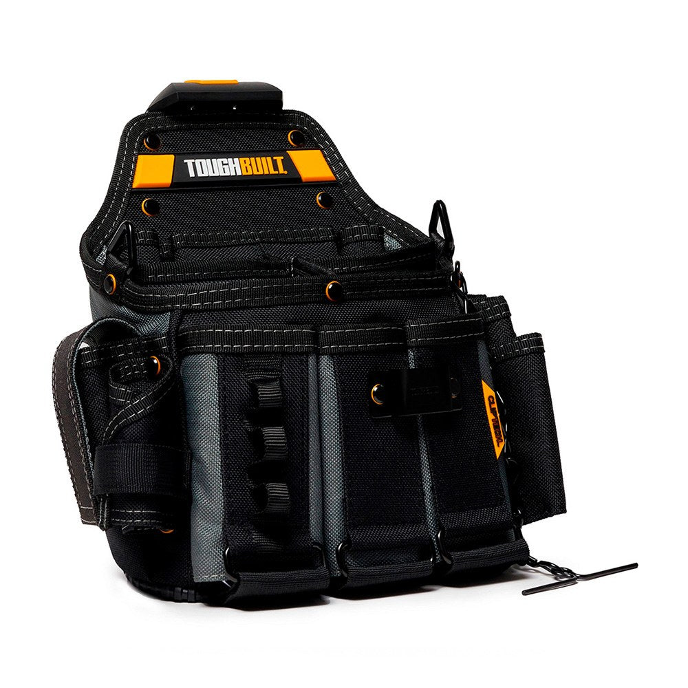 BOLSA MAESTRO ELECTRICISTA CON CORREA DE HOMBRO CLIPTECH, 30 x 14 x 34 cm