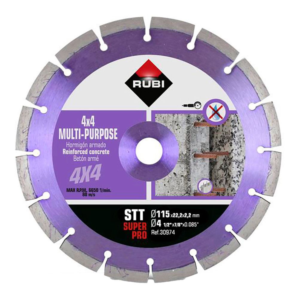 DISCO DIAMANTADO STT SUPERPRO Ø115 x 2,2 x 22,2 mm