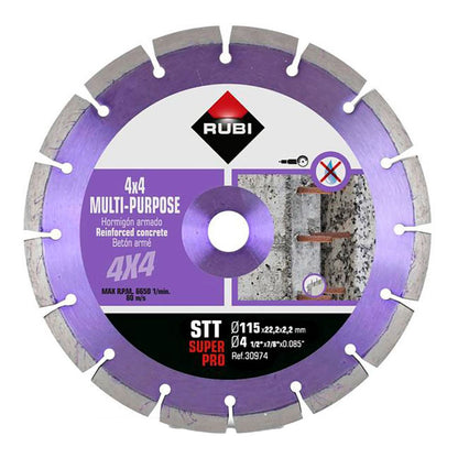 DISCO DIAMANTADO STT SUPERPRO Ø115 x 2,2 x 22,2 mm