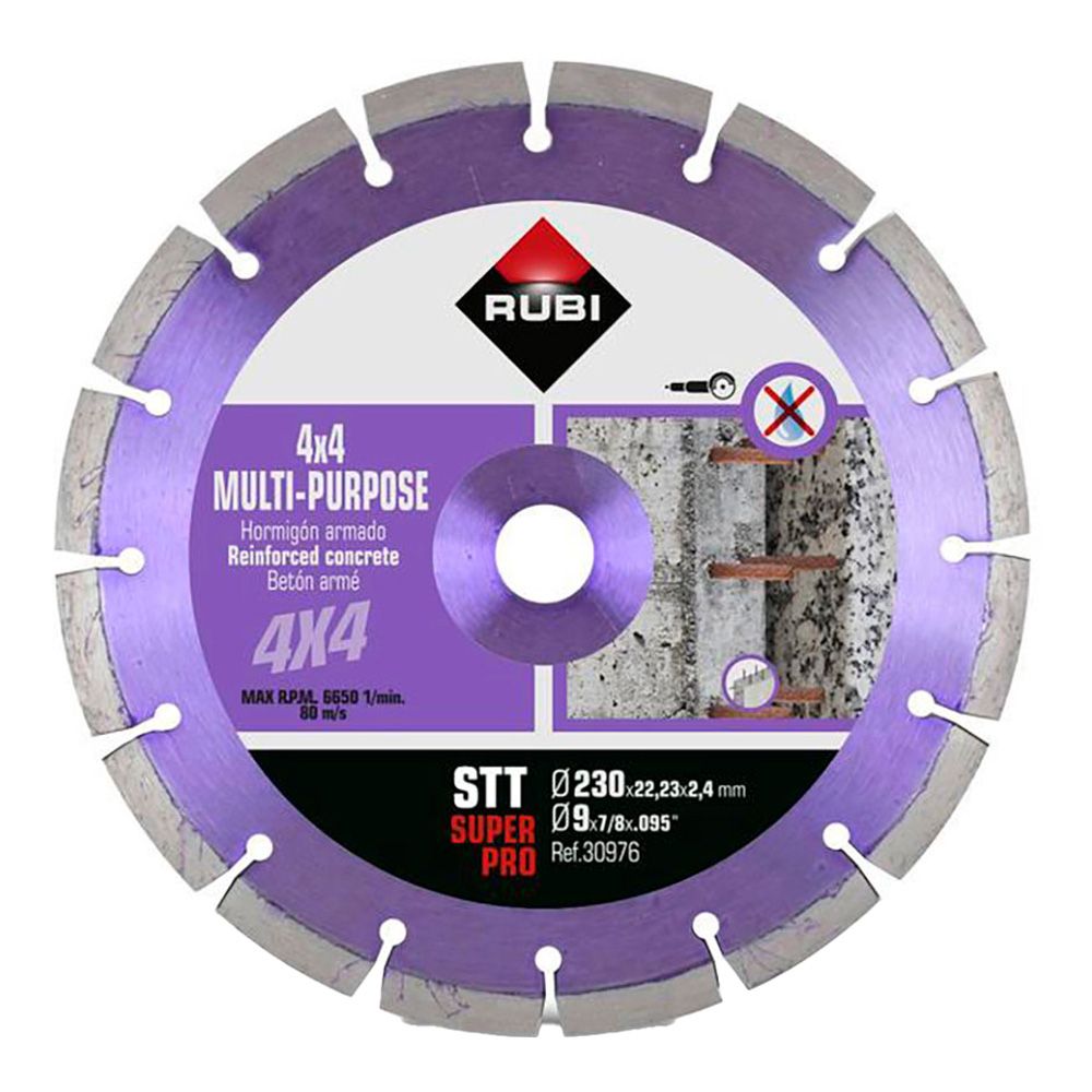 DISCO DIAMANTADO STT SUPERPRO Ø230 x 2,2 x 22,2 mm