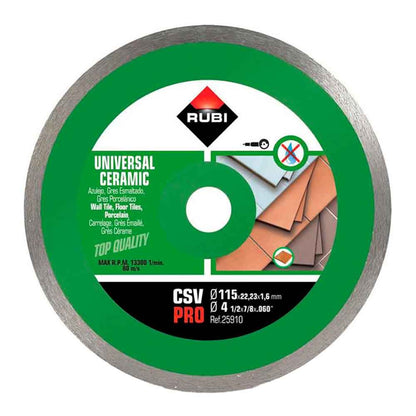 DISCO DIAMANTADO CSV PRO Ø115 x 1,6 x 22,2 mm
