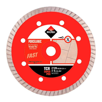 DISCO DIAMANTADO TCR SUPERPRO Ø125 x 1,4 x 22,2 mm