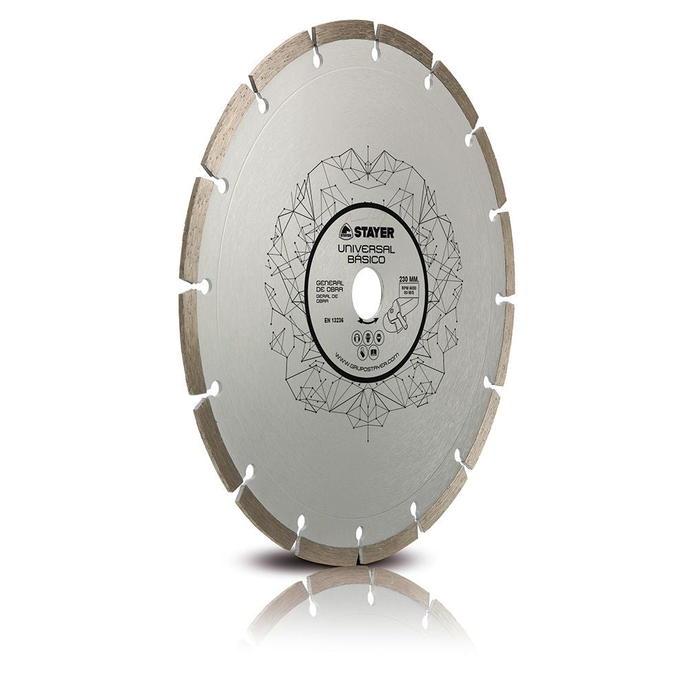 DISCO UNIVERSAL BASICO Ø230 x 2,2 x 22,2 mm