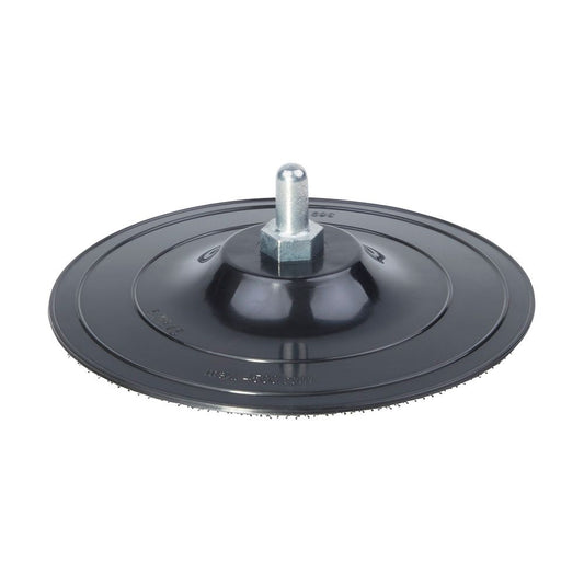 PLATO PARA TALADRO, FIXOFLEX, VÁSTAGO REDONDO 8 mm Ø125 mm