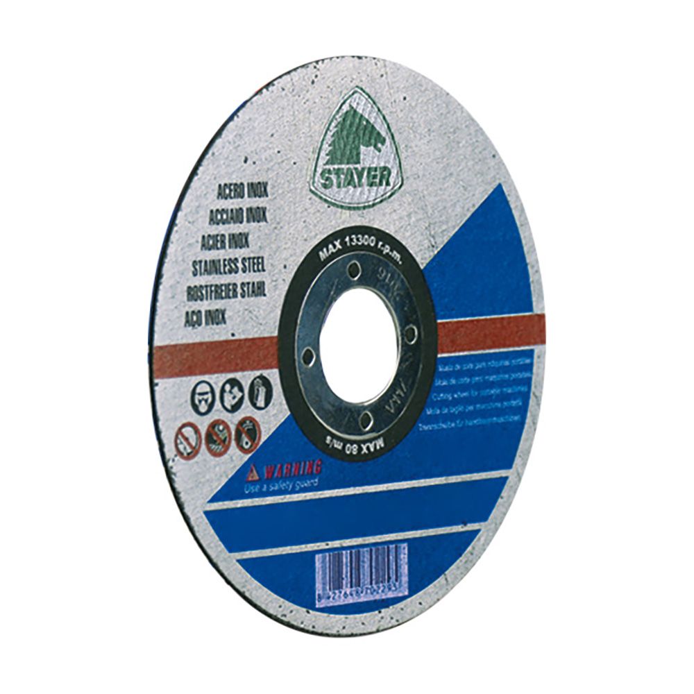 DISCO EXTRAFINO INOX STANDARD, Ø125 x 1,0 x 22,23 mm