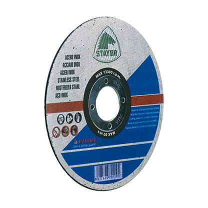 DISCO EXTRAFINO INOX STANDARD, Ø125 x 1,0 x 22,23 mm