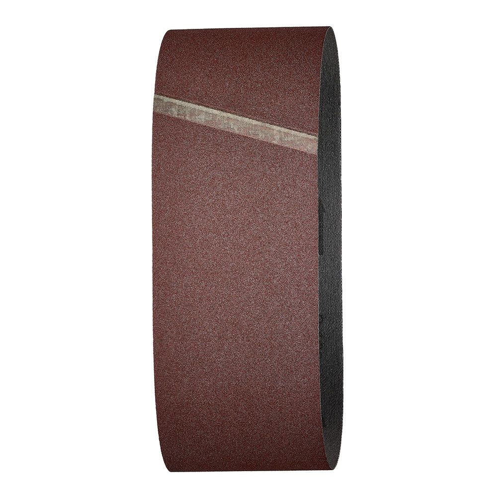 LIJAS DE BANDA, CORINDÓN, 76 x 457 mm, GRANO 120, 3 uds