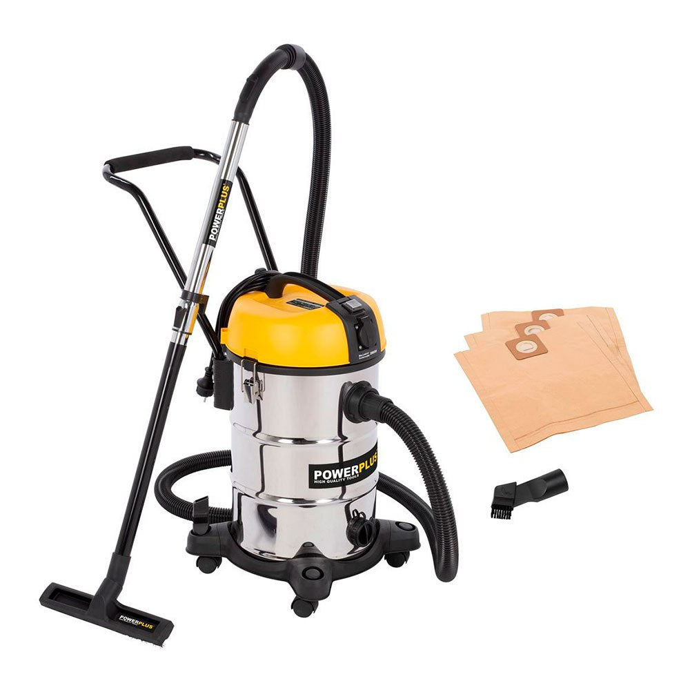 ASPIRADOR HÚMEDO/SECO 1200 W, 30 L