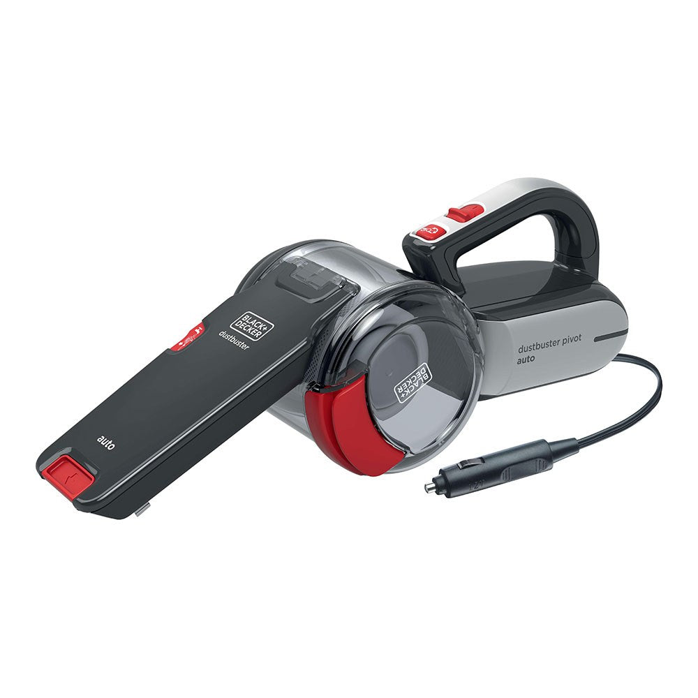 ASPIRADOR COCHE PIVOTANTE, 12 V, CON ACCESORIOS