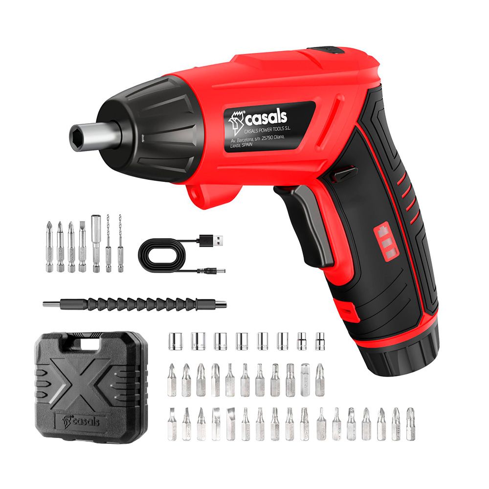 KIT ATORNILLADOR RECARGABLE 3,6 V USB CCS3621BC