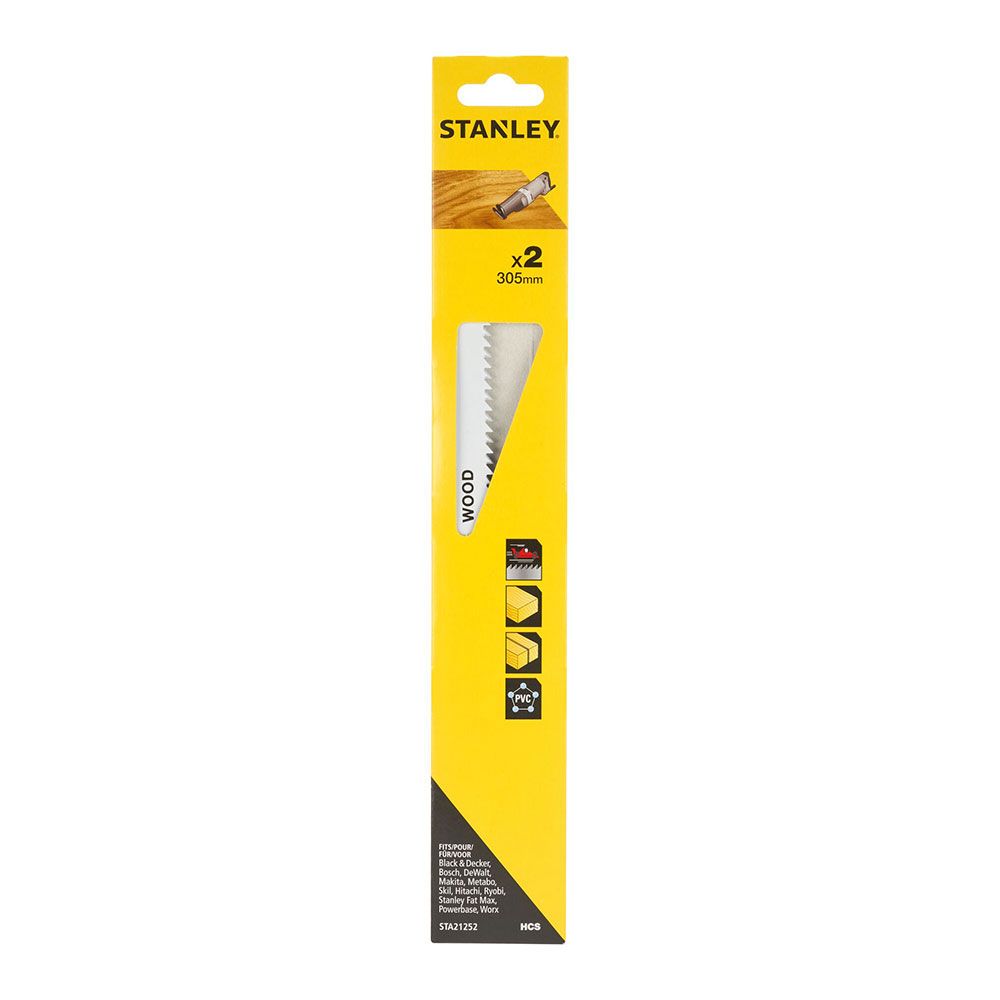 HOJAS SIERRA DE SABLE 30,5 cm CORTE GRUESO Y RECTO, PACK 2 uds