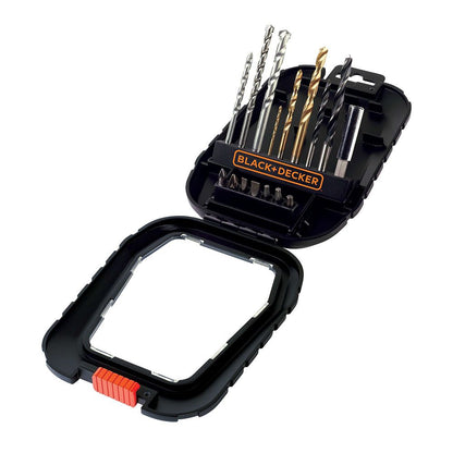 PUNTAS Y BROCAS, JUEGO DE 16 PIEZAS, TITANIO
