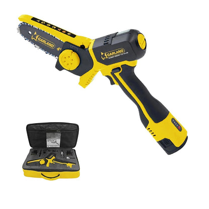 MINI MOTOSIERRA RODENT KEEPER 16 V CON 2 BATERÍAS Y CARGADOR DOBLE