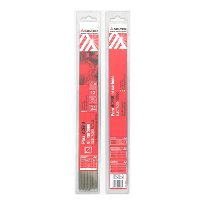 ELECTRODO RUTILO Ø4 x 350 mm, BLISTER 12 uds