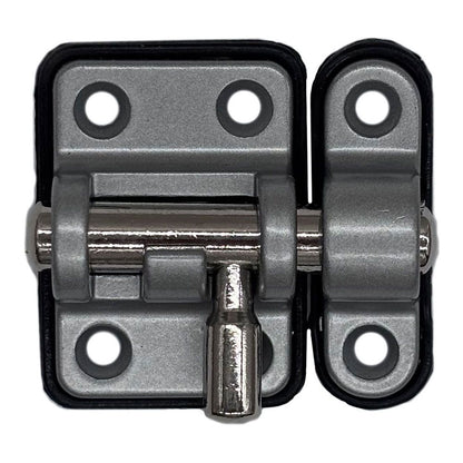 PASADOR REFORZADO BASE PLÁSTICA 20 mm  CROMO MATE