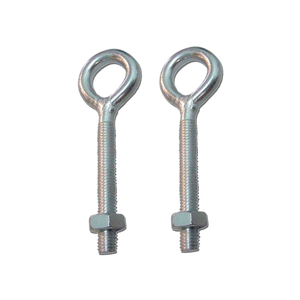HEMBRILLA SOLDADA CON TUERCA HM01, M6 x 50 mm, ZINCADO, BLISTER 2 uds