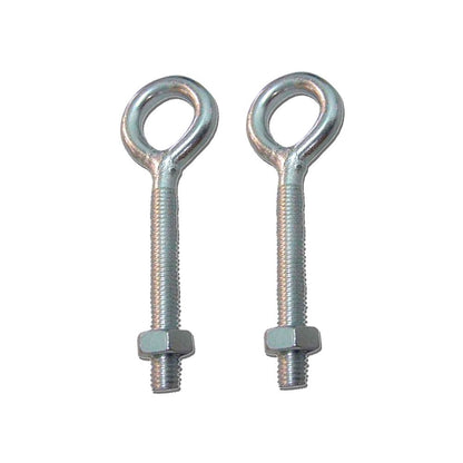 HEMBRILLA SOLDADA CON TUERCA HM01, M6 x 50 mm, ZINCADO, BLISTER 2 uds
