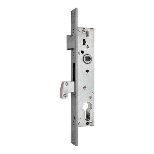 CERRADURA, EMBUTIR, CON CANTO CUADRADO, MODELO CRE10, DE ACERO INOXIDABLE CON ACABADO INOX, 25/85 mm