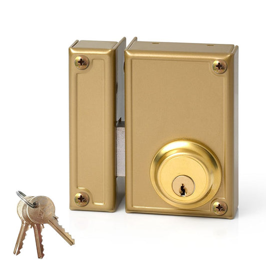 CERRADURA, SOBREPONER, MODELO 33-7I, SOLO LLAVE, CAJA 70 mm, CILINDRO 52 mm, MANO IZQUIERDA