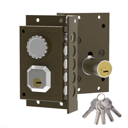 CERRADURA, SOBREPONER, MODELO C-C911D, CON TIRADOR, MANO DERECHA