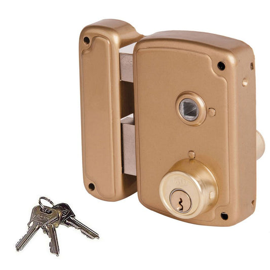 CERRADURA, SOBREPONER, MODELO 4056BHB065I, CON MANILLA Y LLAVE DE 1 PUNTO, MANO IZQUIERDA