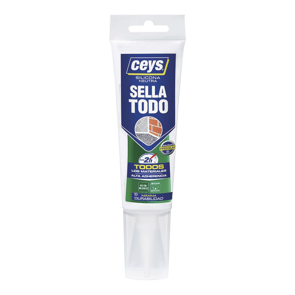 SILICONA SELLATODO BLANCO TUBO 125 ml