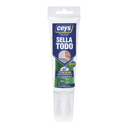 SILICONA SELLATODO BLANCO TUBO 125 ml