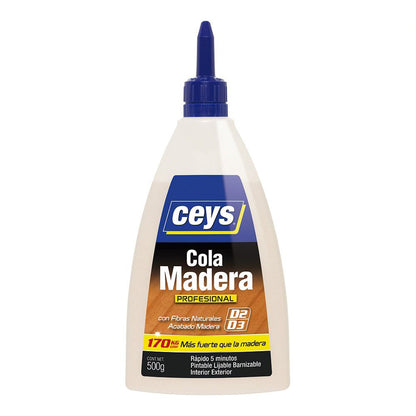 COLA MADERA PROFESIONAL BIBERÓN 500 g