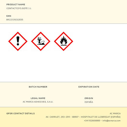 CONTACTCEYS BOTE 1 L