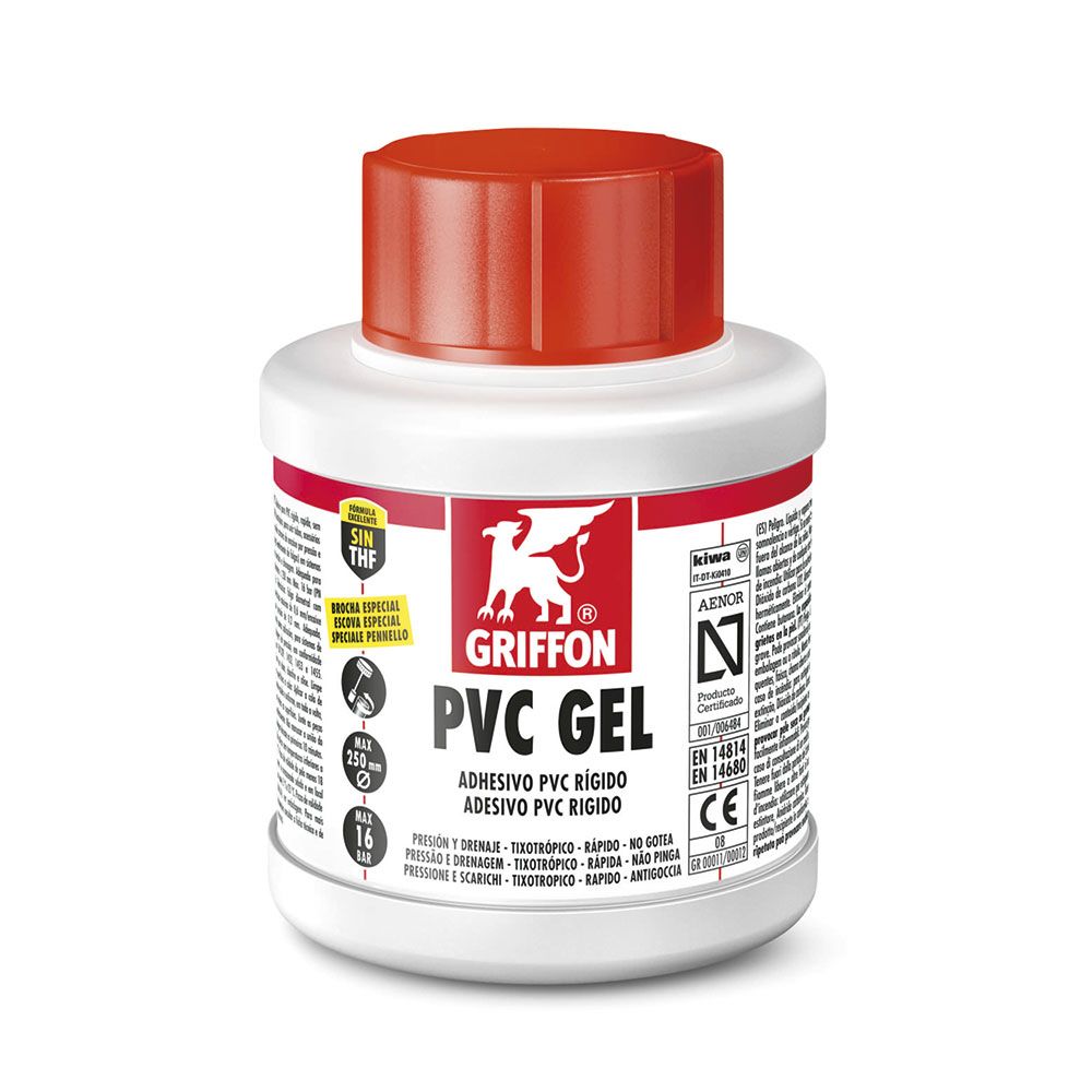 ADHESIVO PVC GEL 250 ml