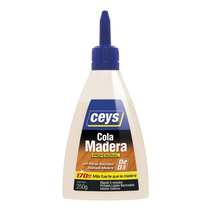 COLA MADERA PROFESIONAL BIBERÓN 250 g