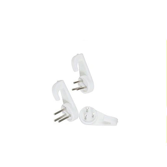 COLGADOR 3 PUNTAS FAST&FIX (BLISTER 4 unid.) 534844 FISCHER