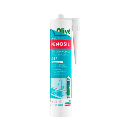 SILICONA ACÉTICA COCINAS Y BAÑOS 311 TRANSPARENTE 280 ml