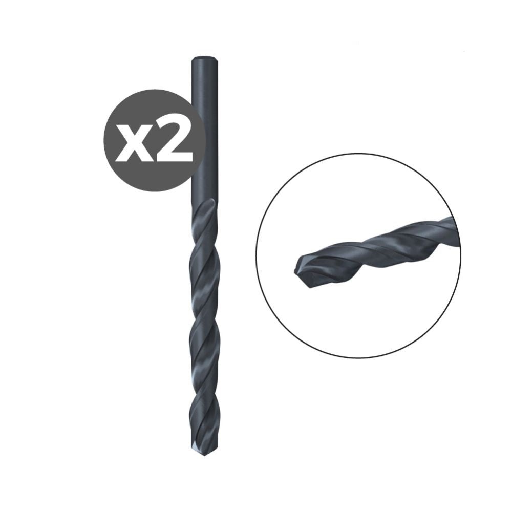 BROCA PARA METAL HSS-R DIN 338, Ø4,00 x 43/75 mm, 2 uds