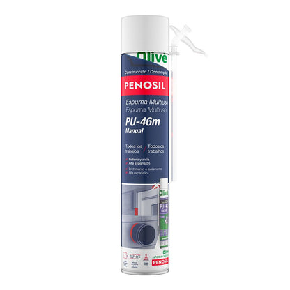 ESPUMA POLIURETANO MULTIUSO PU-46 MANUAL 750 ml