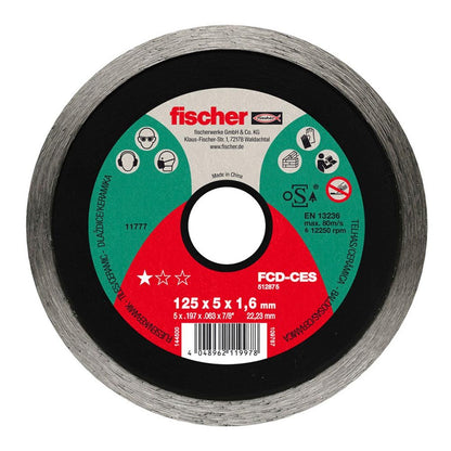 DISCO DIAMANTADO PARA CERÁMICA FCD-CES Ø115 x 1,6 x 22,23 mm