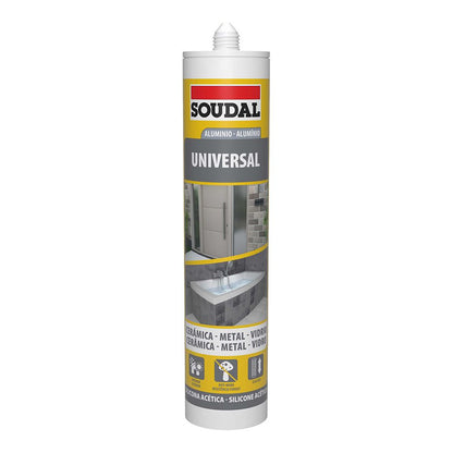 SILICONA UNIVERSAL ALUMINIO 280 ml