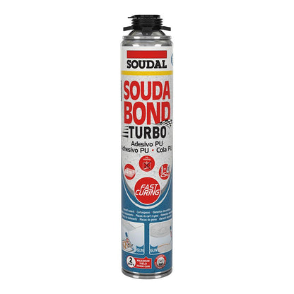 ESPUMA ADHESIVA TURBO SOUDABON TURBO PISTOLA 750 ml