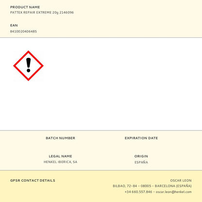 PATTEX REPAIR EXTREME 20g 2146096