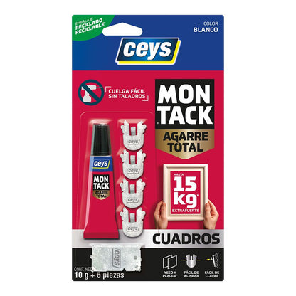MONTACK AGARRE TOTAL CUADROS 10 g + 6 PIEZAS