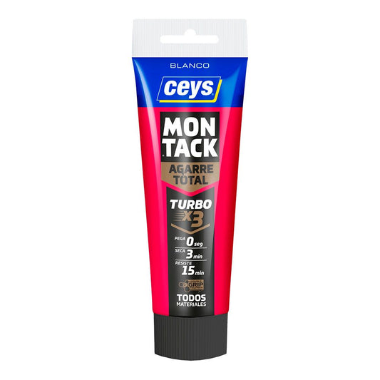 ADHESIVO PRO DE MONTAJE MONTACK TURBO TUBO BLANCO 125 ml