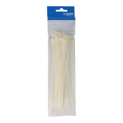 BRIDAS, NYLON, ALTA CALIDAD, NATURAL, 203 x 4,6 mm, BLISTER, 25 uds