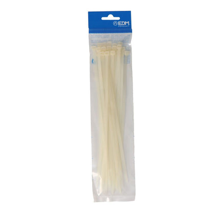 BRIDAS, NYLON, ALTA CALIDAD, NATURAL, 250 x 4,8 mm, BLISTER, 25 uds